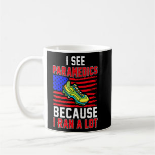 Because I Ran A Lot Half Marathon Fitness Runner G Coffee Mug