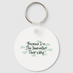 Because I'm the Journalist Key Ring