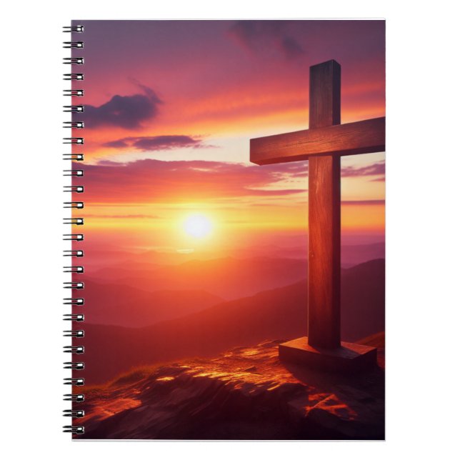Because of His great love Notebook (Front)