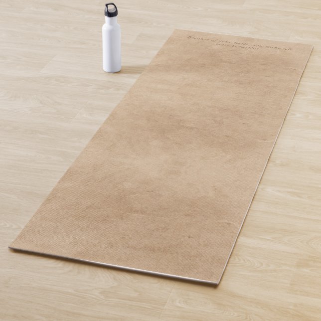 Because of your smile you make life more beautiful yoga mat (In Situ)