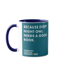Because Teal Night Owl Mug