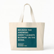 Because Wind Teal Tote