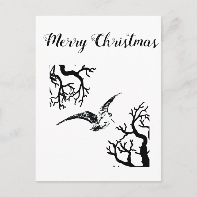 Beccaccia tra rami  postcard (Front)