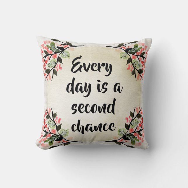Becca's Inspirations - Every Day Second Chance Cushion (Front)
