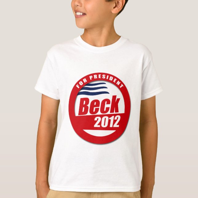 Beck 2012 Button T-Shirt (Front)