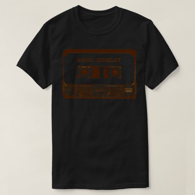 Beck Odelay Cassette Tape T-Shirt (Design Front)
