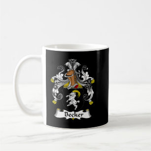 Becker Coat of Arms Family Crest Premium Coffee Mug