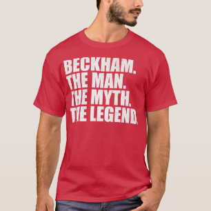 BeckhamBeckham Name Beckham given name T-Shirt