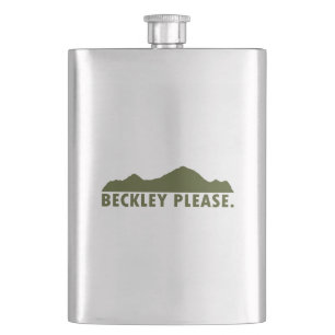 Beckley West Virginia Please Hip Flask