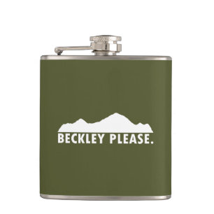 Beckley West Virginia Please Hip Flask