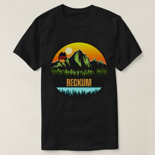 Beckum, Germany T-Shirt (Design Front)