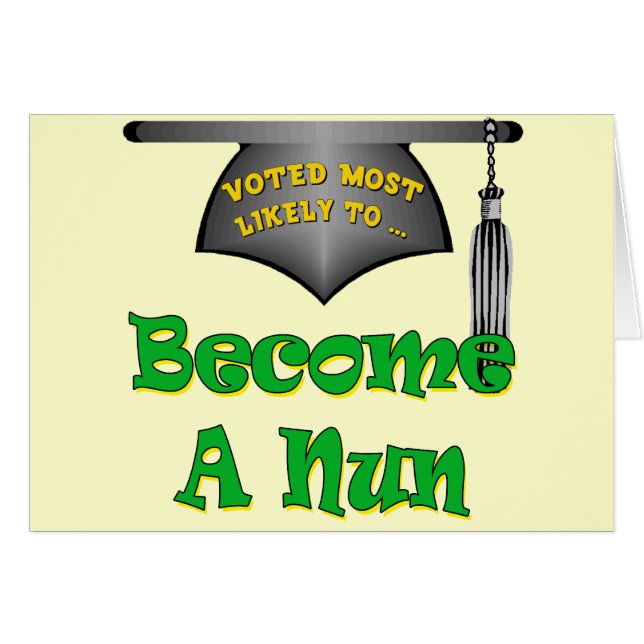 Become A Nun (Front Horizontal)