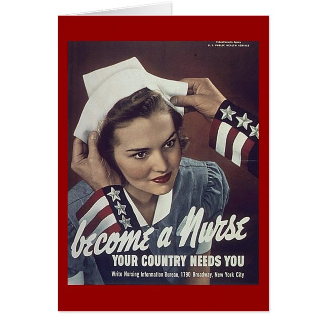 Become A Nurse Recuriting Poster (Front)