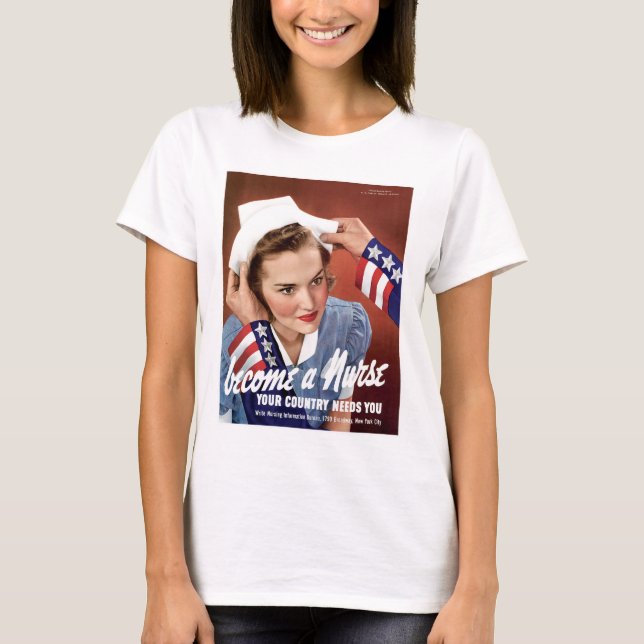 Become A Nurse T-Shirt (Front)