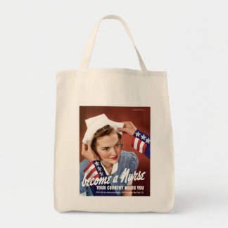 Become A Nurse Tote Bag