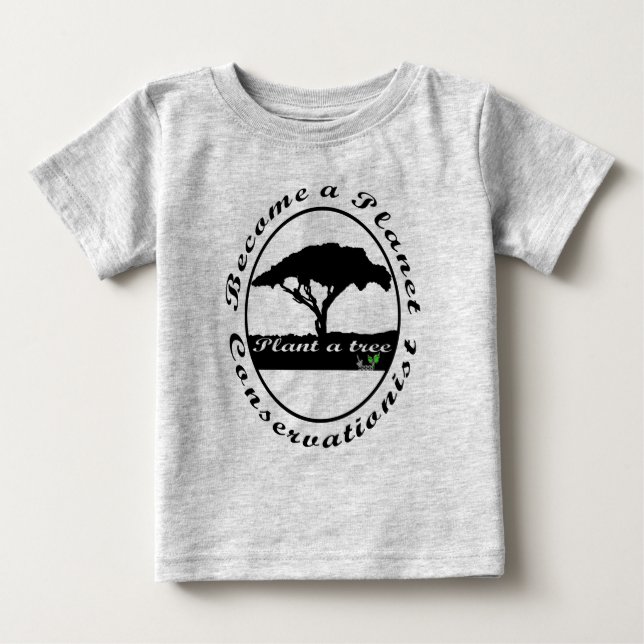 Become a planet conservationist T-Shirt (Front)