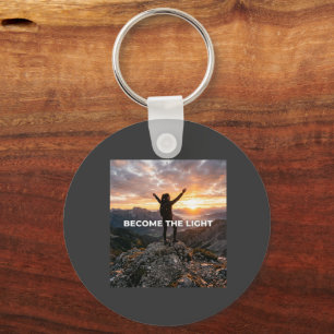 Become That Light Key Ring