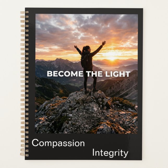 Become That Light Planner (Front)