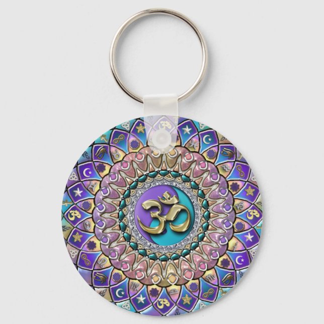 Become the Change Astro Symbols Key Ring (Front)