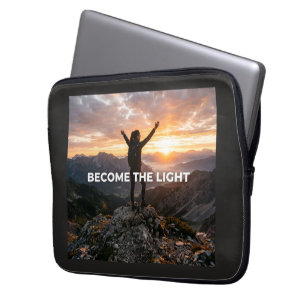 Become the Light Laptop Sleeve