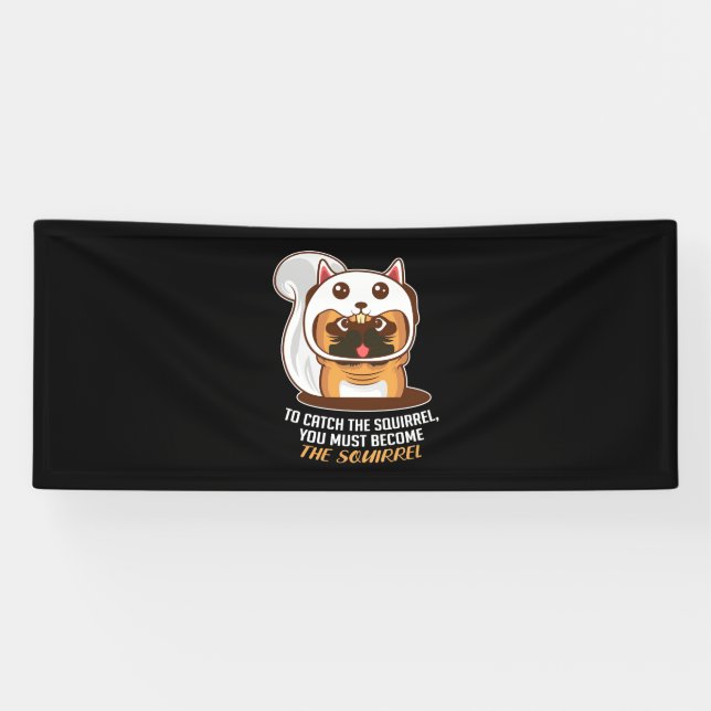 Become The Squirrel Dog Banner (Horizontal)