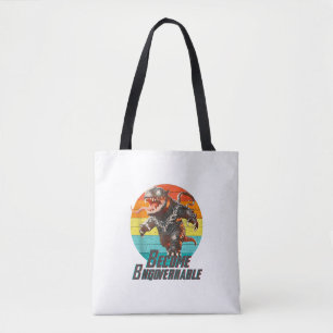 Become Ungovernable Moo Deng Baby Hippo Funny Chao Tote Bag
