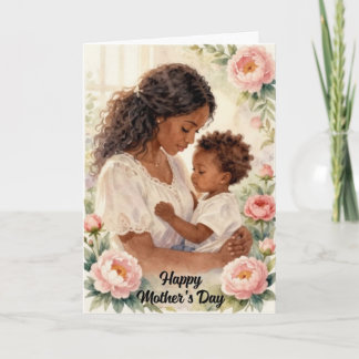 Becoming A Mum Mother's Day Card