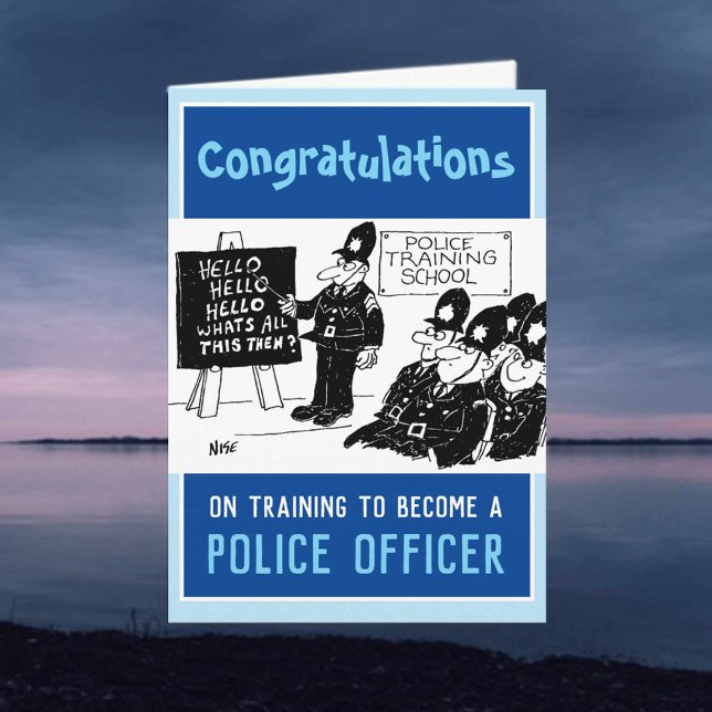 Becoming a Police Officer Card (Creator Uploaded)