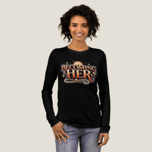 Becoming Her Bella + Canvas Tri-Blend Women's Lo Shirt