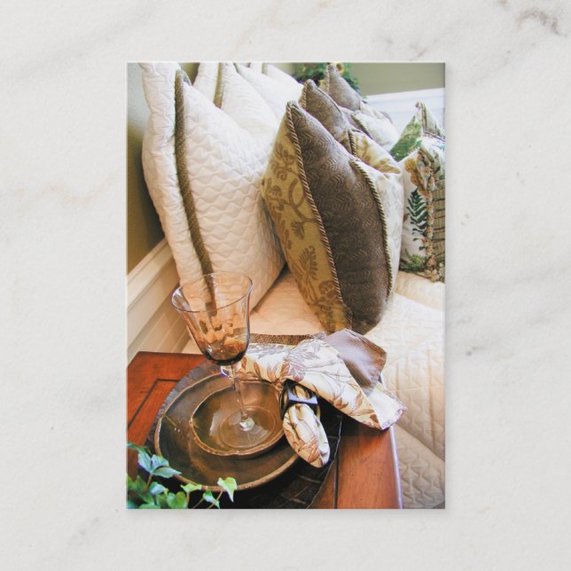 Bed and Breakfast Business Card (Front)