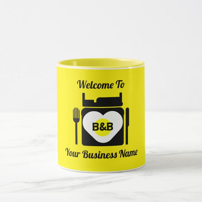 Bed And Breakfast Business Merchandise Mug (Center)