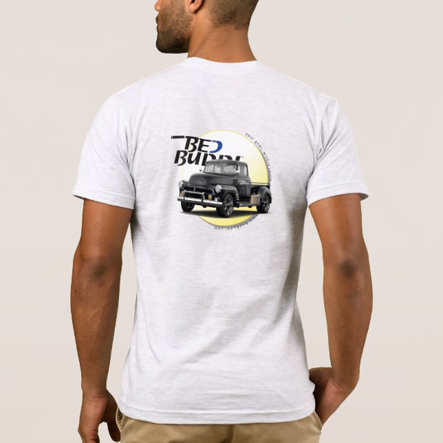 Bed Buddi T-shirt - Light Colour - Black Collectio (Back)