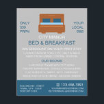 Bed Logo, Bed & Breakfast Accommodation Advert Flyer<br><div class="desc">Bed Logo,  Bed & Breakfast Accommodation Advertising Flyers By The Business Card Store.</div>