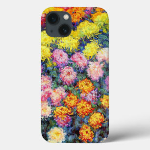 Bed of Chrysanthemums by Monet iPhone 13 Case