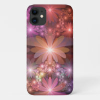 Bed Of Flowers Colourful Shiny Abstract Fractal Ar