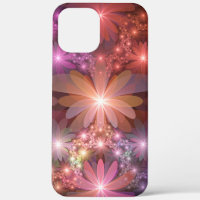 Bed Of Flowers Colourful Shiny Abstract Fractal Ar