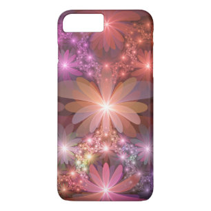Bed Of Flowers Colourful Shiny Abstract Fractal Ar Case-Mate iPhone Case