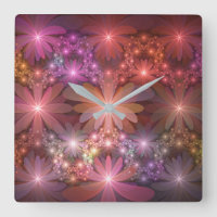 Bed Of Flowers Colourful Shiny Abstract Fractal Ar