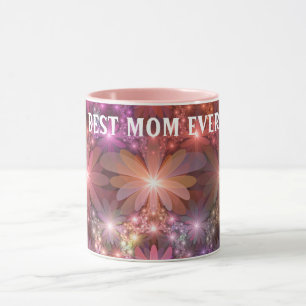 Bed Of Flowers Shiny Abstract Fractal Art Best Mum Mug