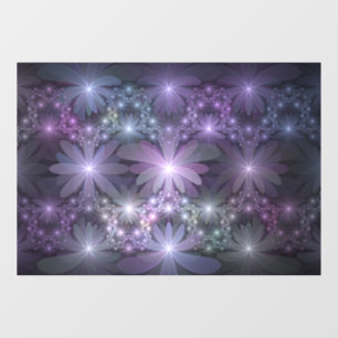 Bed of Flowers Trendy Shiny Abstract Fractal Art