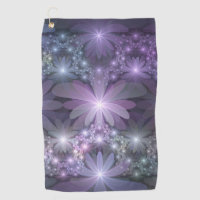 Bed of Flowers Trendy Shiny Abstract Fractal Art