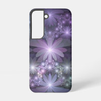 Bed of Flowers Trendy Shiny Abstract Fractal Art