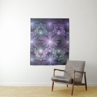 Bed of Flowers Trendy Shiny Abstract Fractal Art