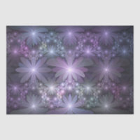 Bed of Flowers Trendy Shiny Abstract Fractal Art