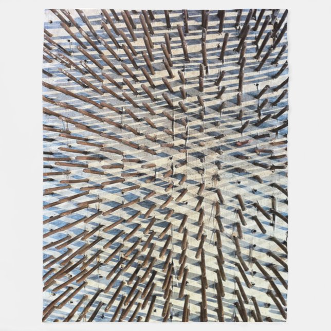 BED of NAILS FLEECE BLANKET (Front)