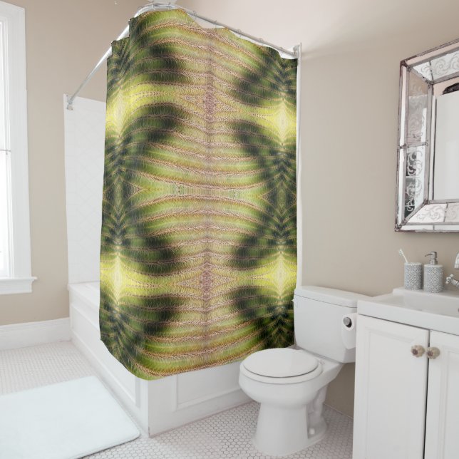 Bed of Nails Shower Curtain (In Situ)