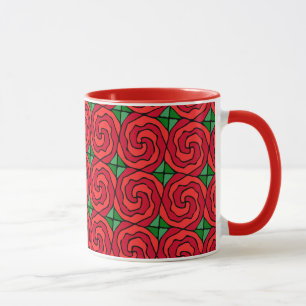 Bed of Red Roses Mug