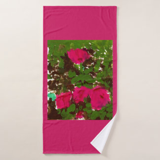 Bed of Roses Bath Towel
