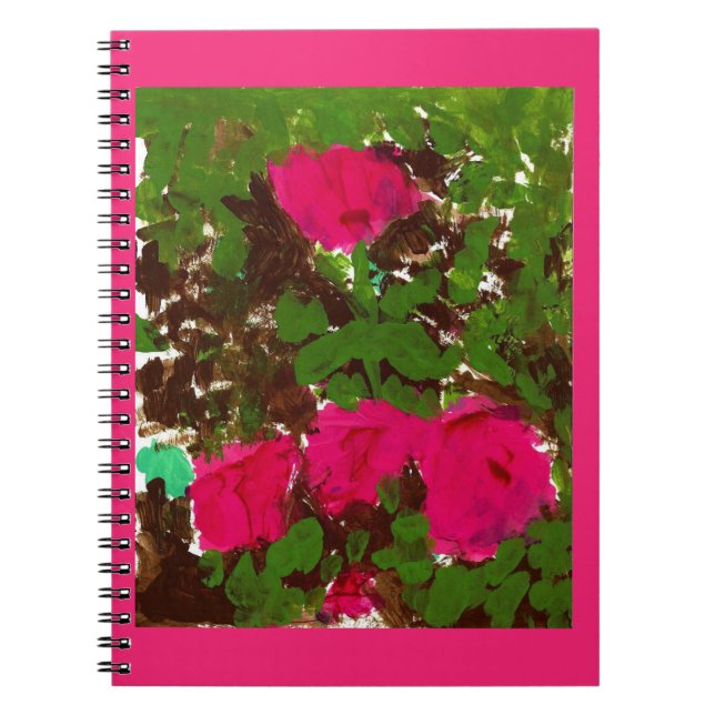Bed of Roses Classic Notebook (Front)
