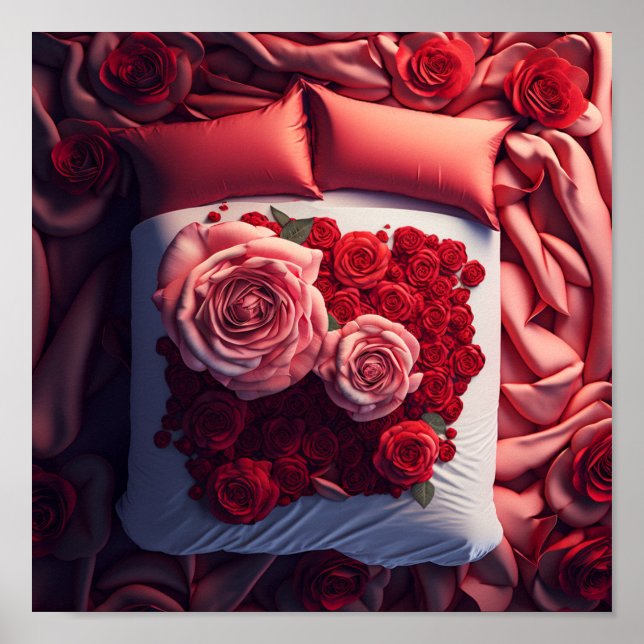 Bed of Roses Poster (Front)